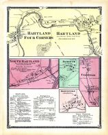 Hartland Four Corners, Hartland Town, Hartland Town North, Plymouth Town, Unionville Town, Brownsville Town, Windsor County 1869
